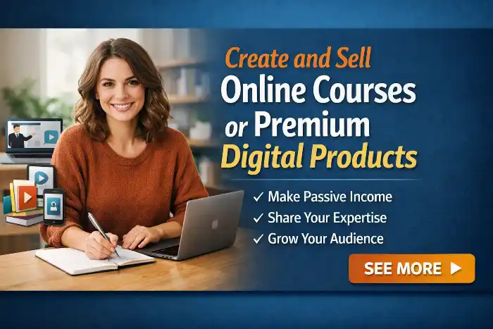 Create and Sell Online Courses or Premium Digital Products