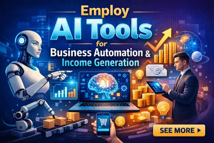 Employ AI Tools for Business Automation & Income Generation
