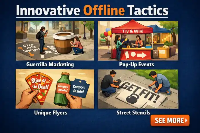 Innovative Offline Tactics