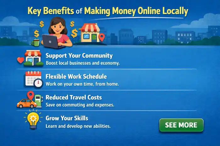 Key Benefits of Making Money Online Locally