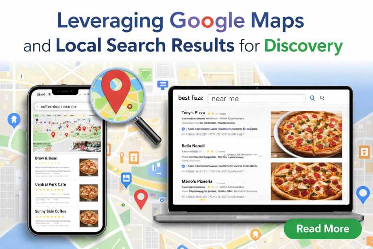 Leveraging Google Maps and Local Search Results for Discovery