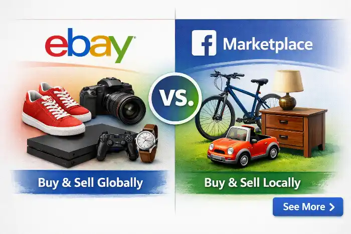 Platforms for Selling Items (eBay, Facebook Marketplace)