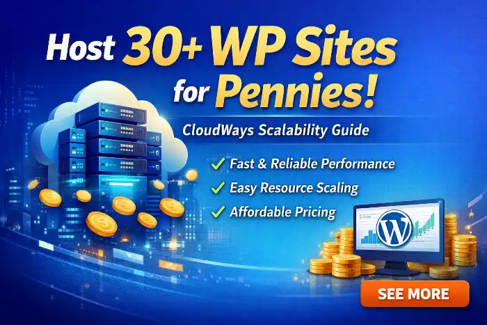 Host 30+ WP Sites for Pennies CloudWays Scalability Guide