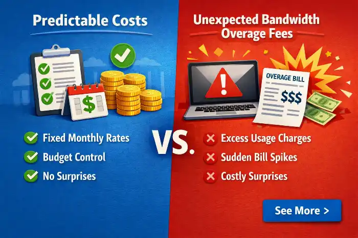 10 Predictable Costs vs. Unexpected Bandwidth Overage Fees