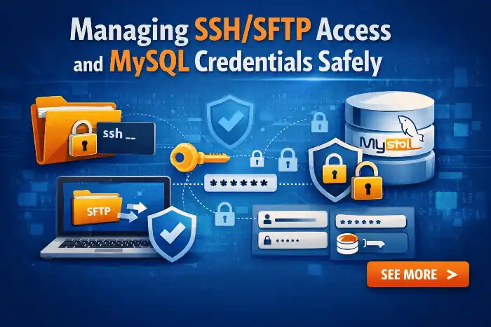 20 Managing SSH SFTP Access and MySQL Credentials Safely