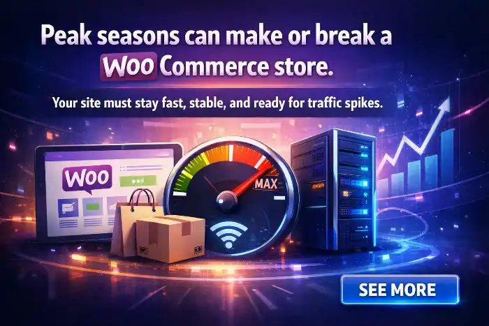 20 Peak seasons can make or break a WooCommerce store. Your site must stay fast, stable, and ready for traffic spik