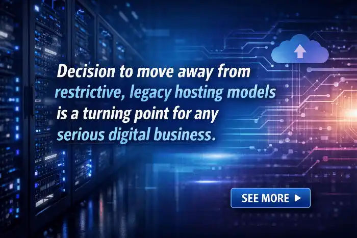 24 decision to move away from restrictive, legacy hosting models is a turning point for any serious digital busines