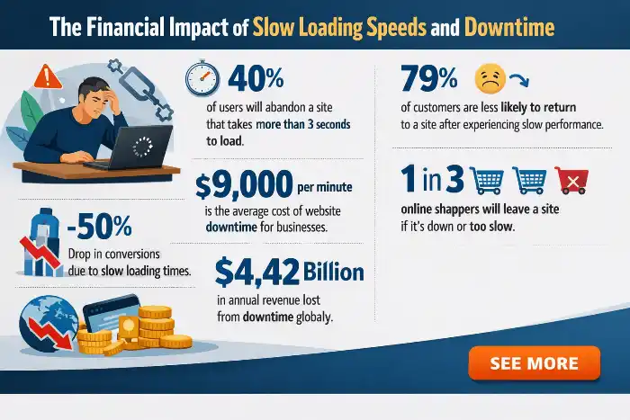 3 The Financial Impact of Slow Loading Speeds and Downtime