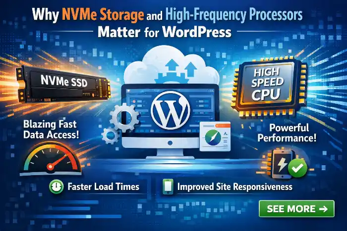 6 Why NVMe Storage and High Frequency Processors Matter for WordPress